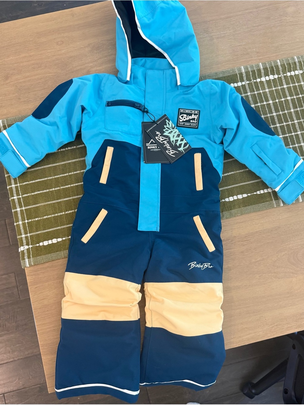 Binky Bro Snowsuit NWT